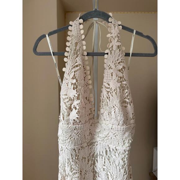 NEW NWT Maria Lucia Hohan Midori Lace Midi Dress size 6 - Picture 4 of 7